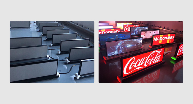 Outdoor full color Taxi LED display