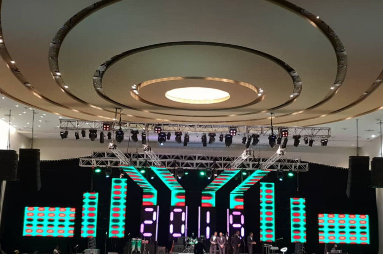 70 m² P3-LED-Bildschirm für Veranstaltungen